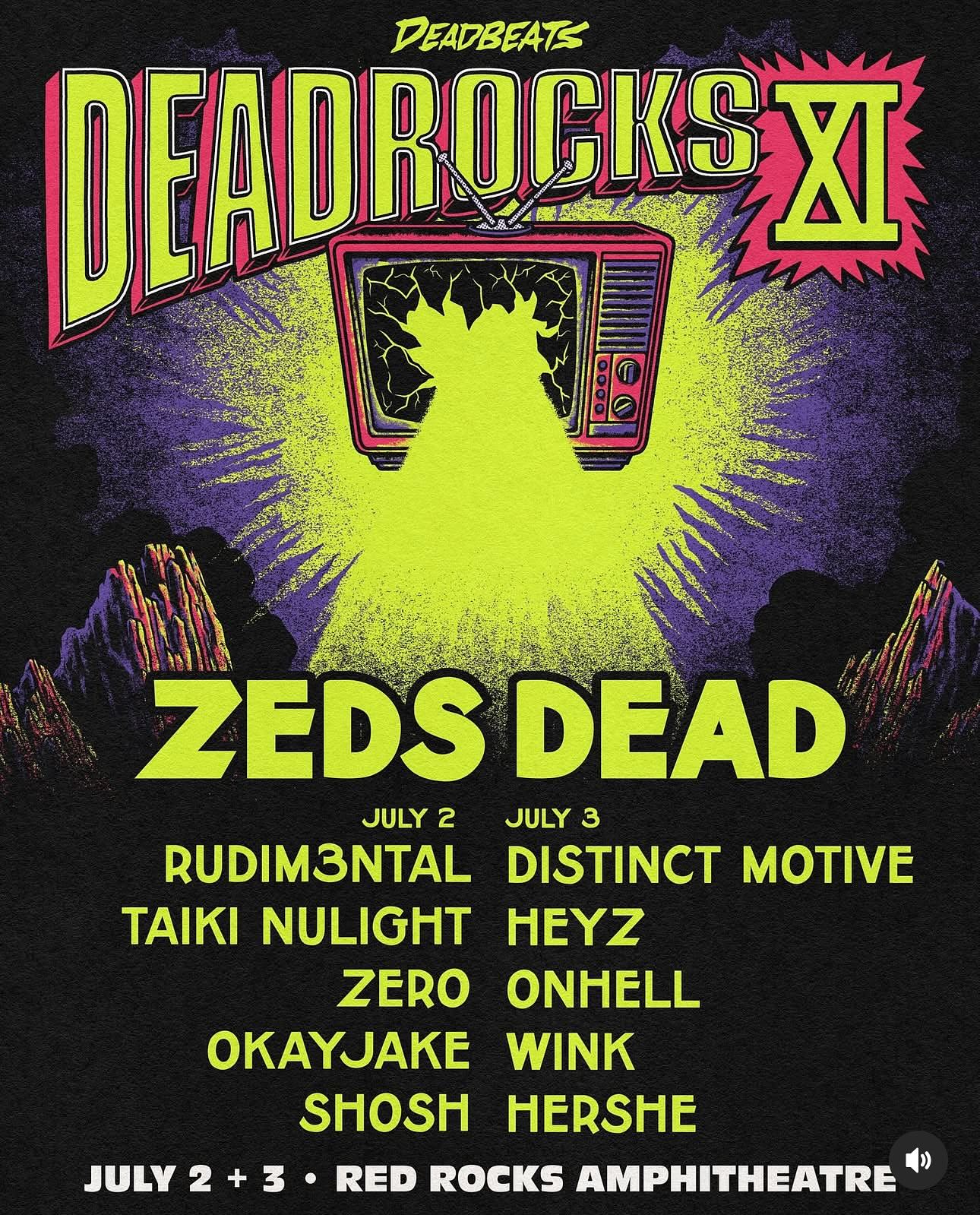Onhell to play at Red Rocks Amphitheatre with Zeds Dead