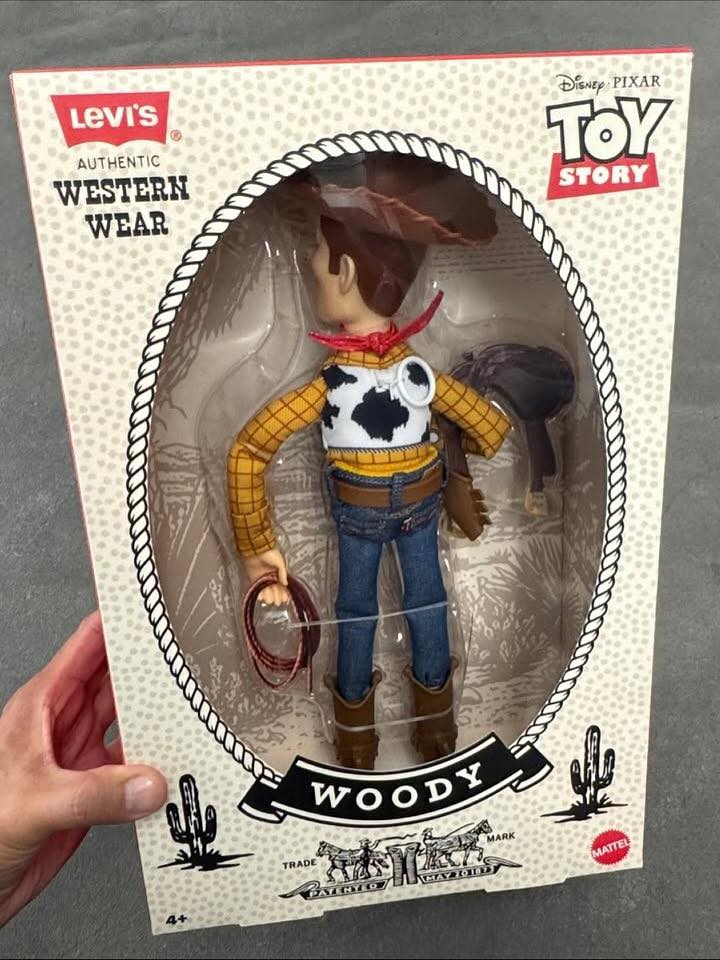 NEW Levi's x Toy Story Woody Figure, limited to only 1,000 units