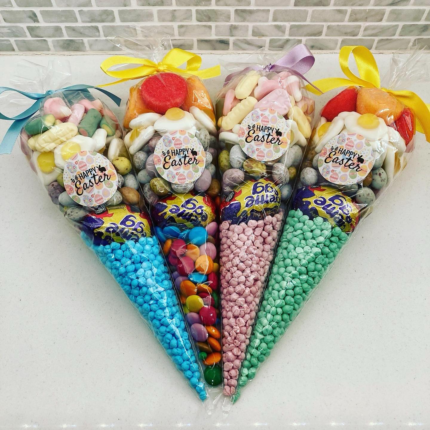 The Sweet - 🐣 JUMBO EASTER CONES 💛 These cones are HUGE! They contain ...