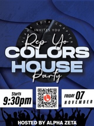 Zeta - 🎉 It’s Time to Rep Yo Colors! 🎉 Get ready for a night of pure ...