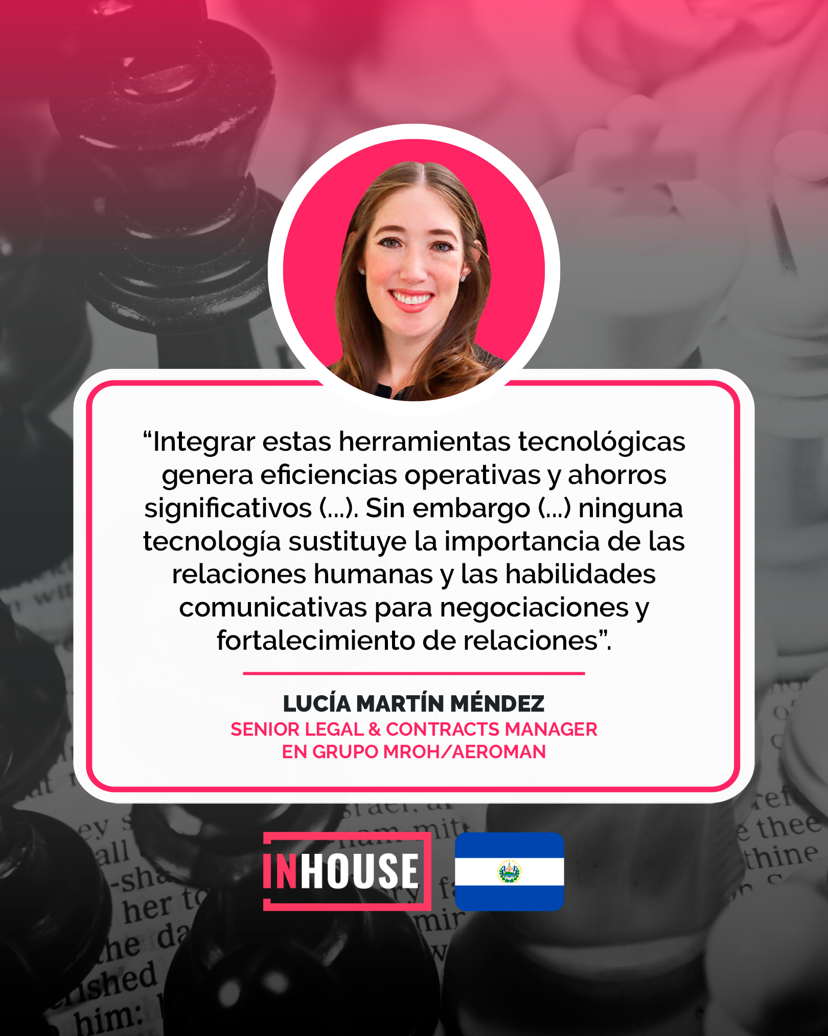 Legal - 🇸🇻 En la edición de InHouse Centroamérica 2025, Lucía Martin ...