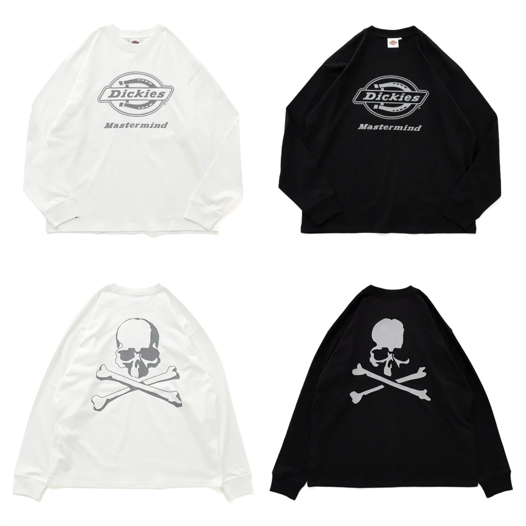 mastermind JAPAN x Dickies Night Camo SS Tee $999 & LS Tee $1099 