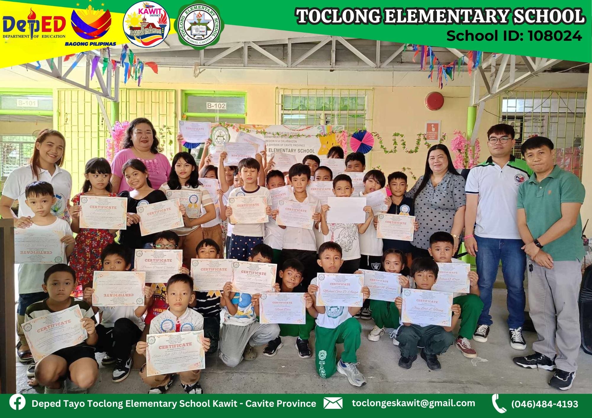 DepEd Tayo Toclong Elementary School Kawit - Cavite Province added a ...