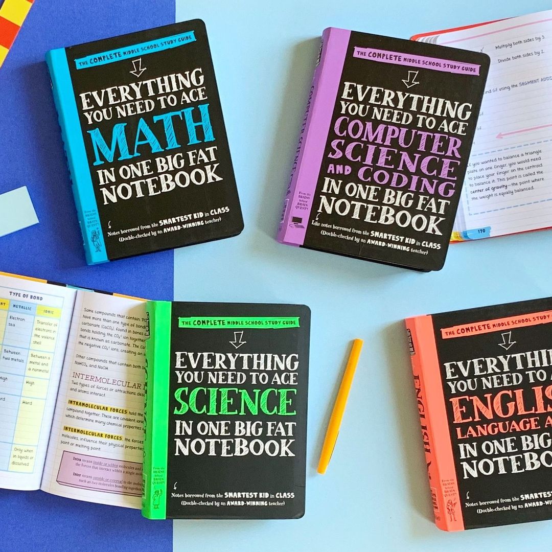 Big Fat Notebook series for middle schoolers and high schoolers