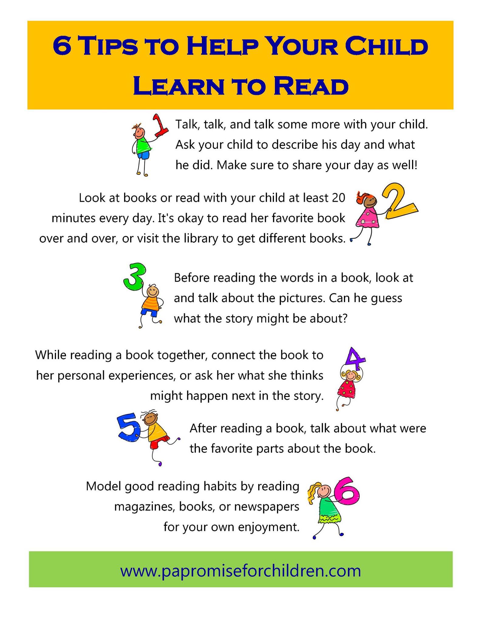 Reading skills begin to develop before your child picks up a book 