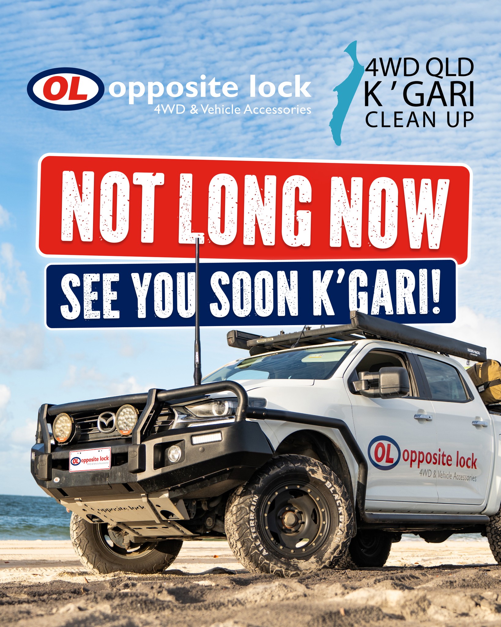 4WD QLD K'gari Clean Up