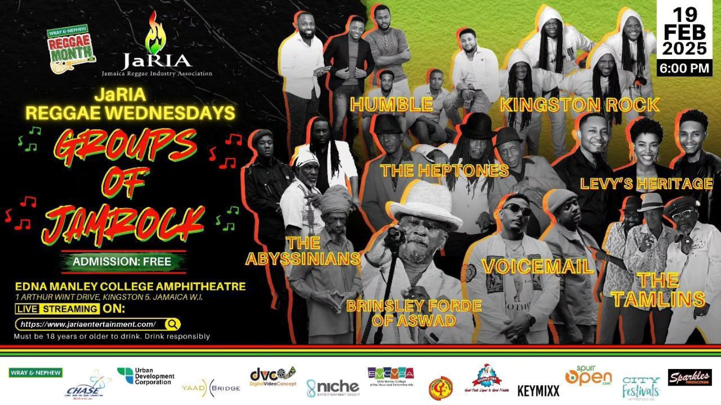 Edna - This week's JaRIA Reggae Wednesdays will be like no other! Come ...