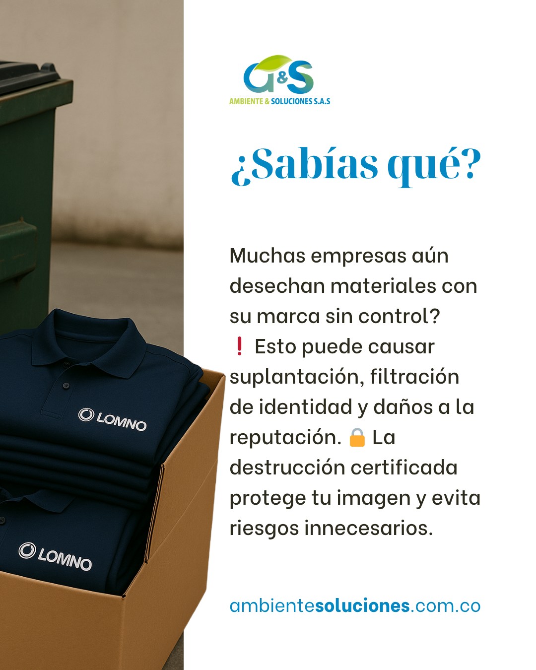 Ambiente - 🧩 ¿Sabías que muchos residuos corporativos pueden ...