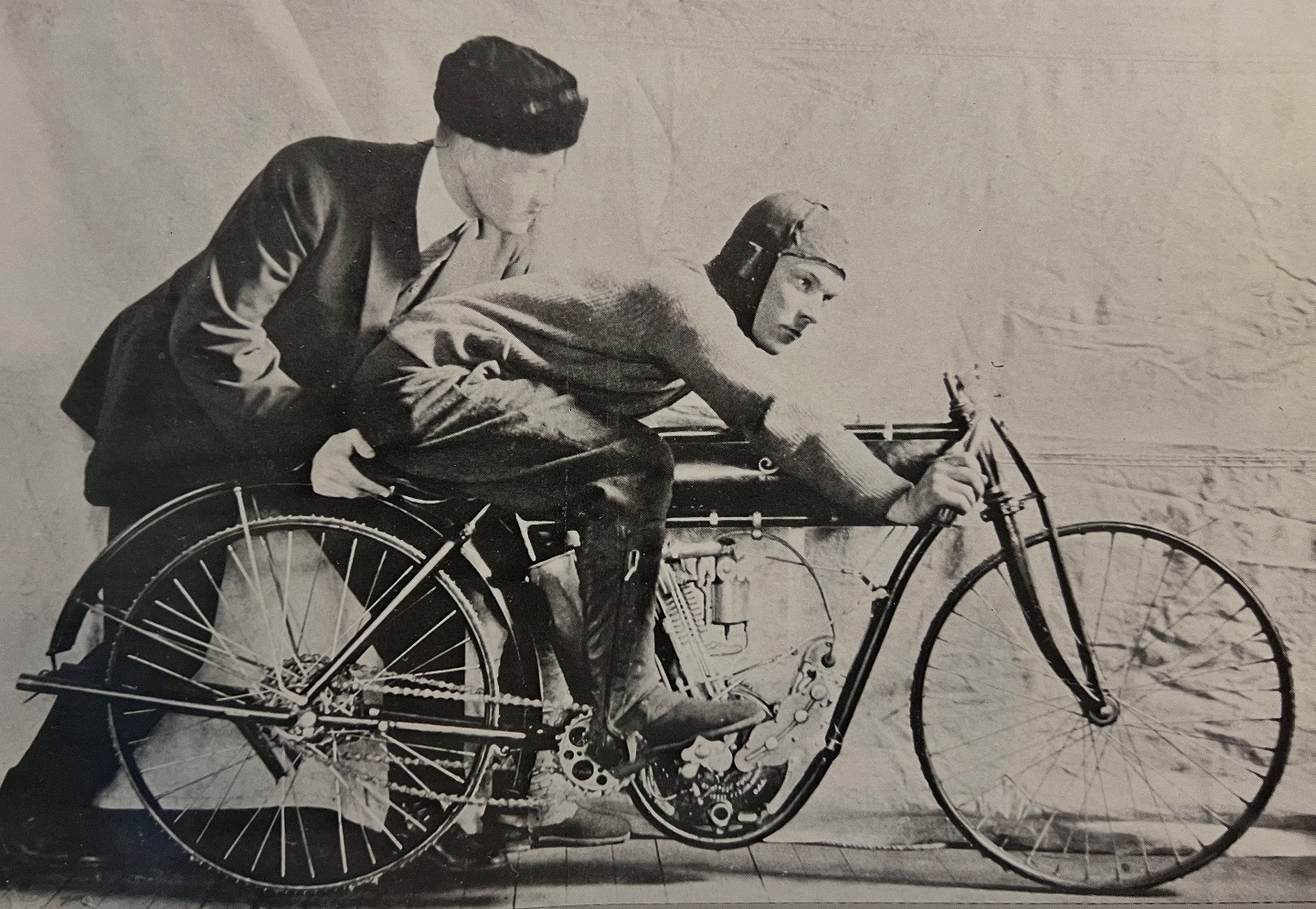 Competition - 1913 Indian Ice Racer. While no real details are ...
