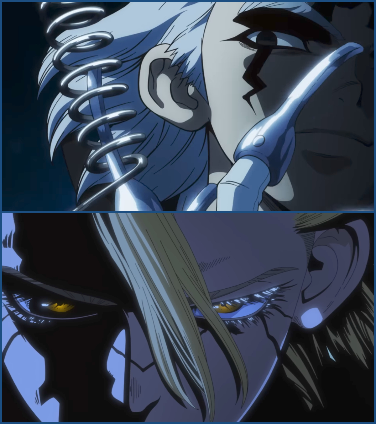 Dr. Xeno and Stanley in the latest Dr. Stone trailer ?