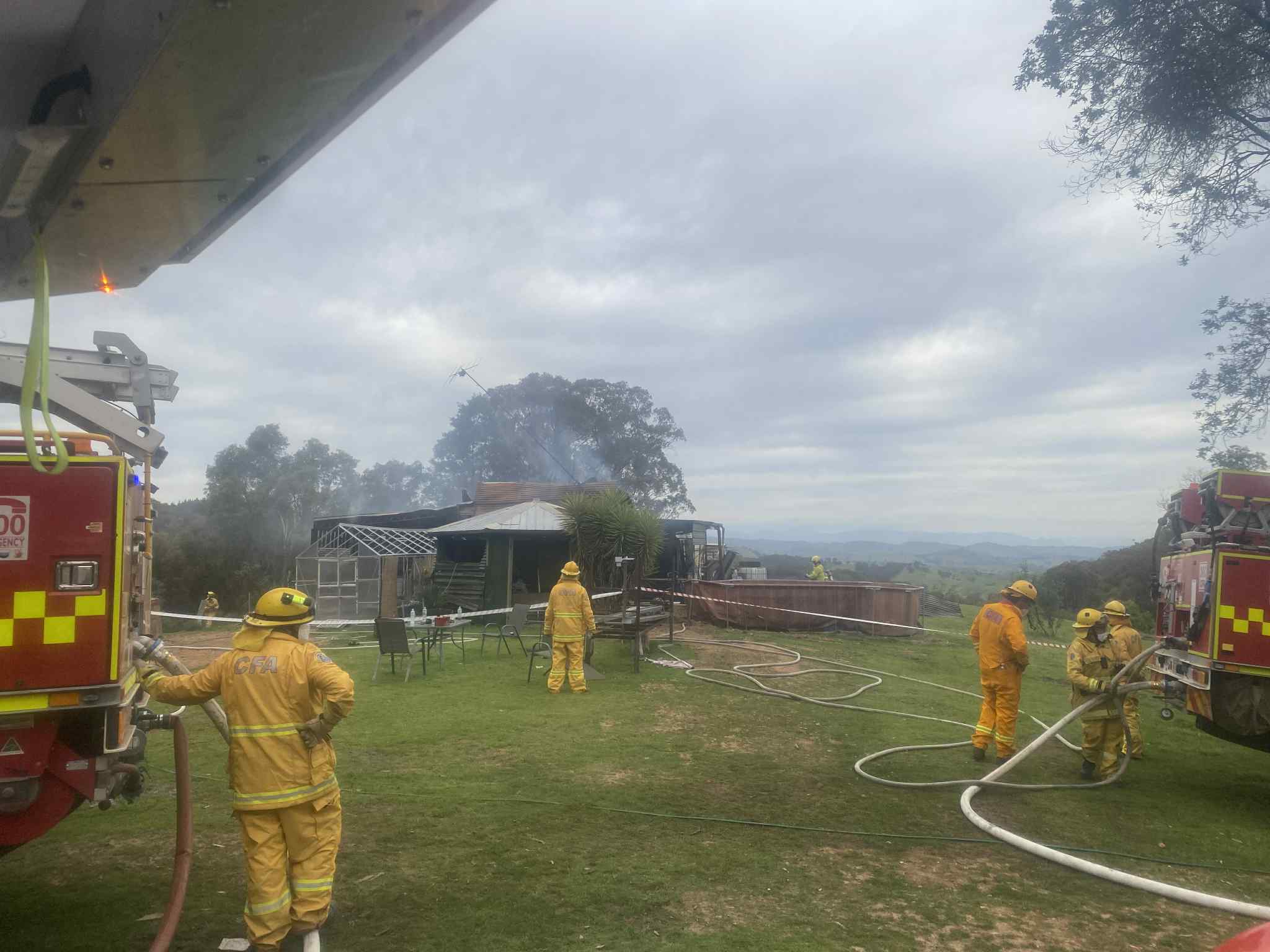 CFA District 12 - 🔥🚒 Remote Structure Fire – Gobur Area 🚒🔥... | Facebook