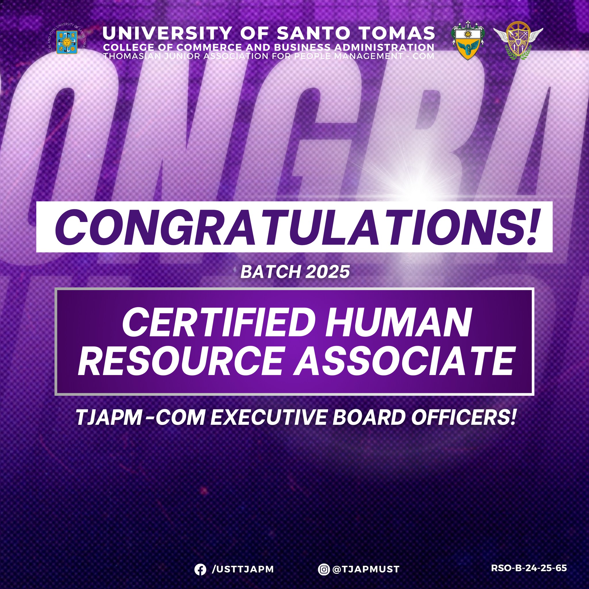 Thomas... - Thomasian Junior Association for People Management