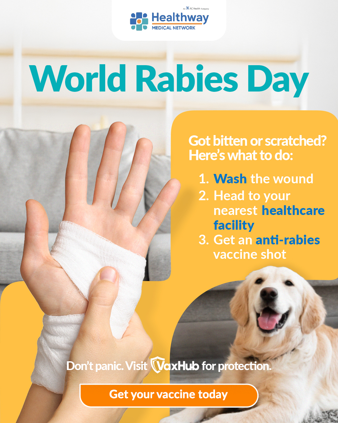 Rabies may be rare, but once... - Healthway Medical Network | Facebook
