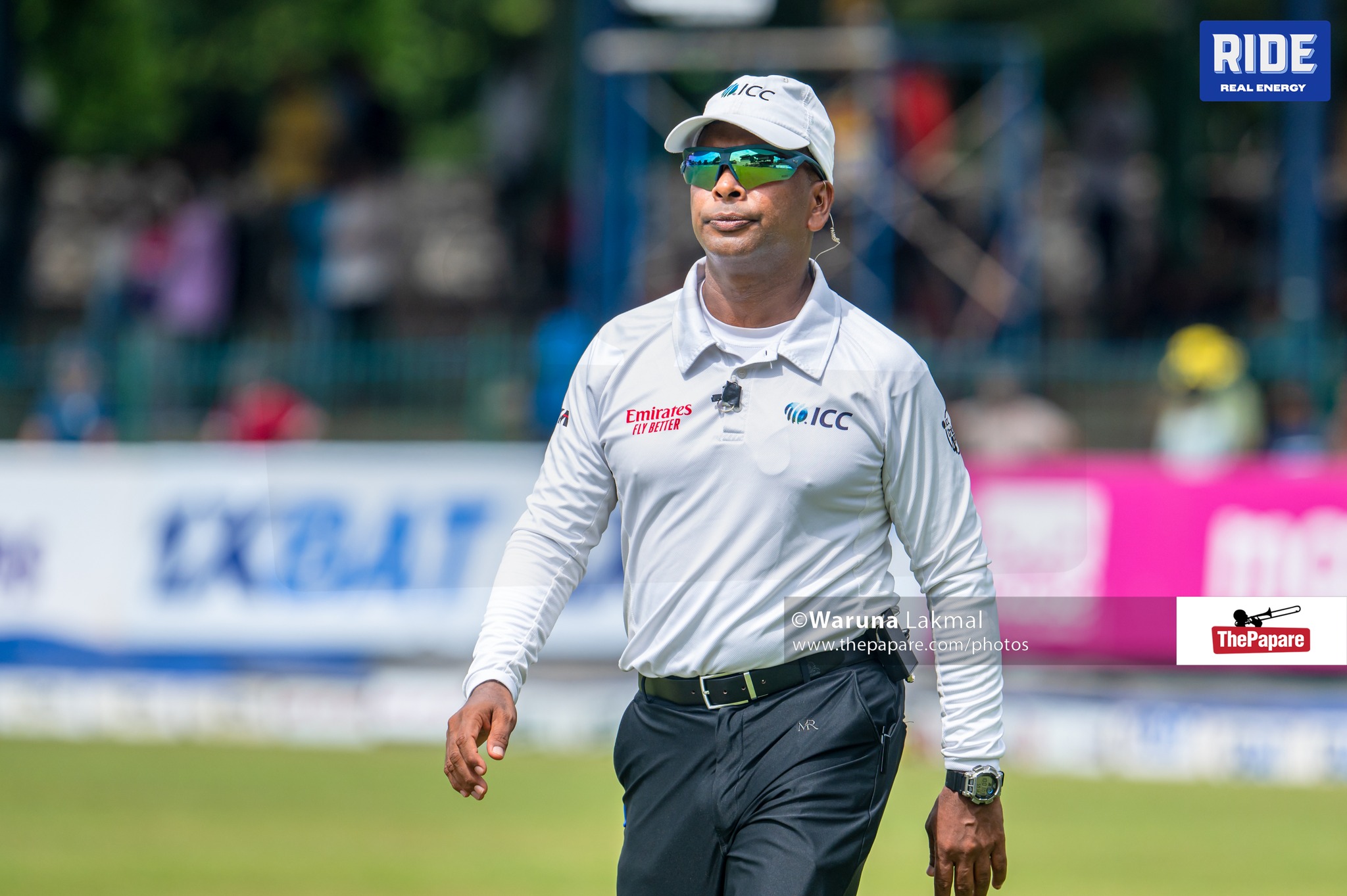 ThePapare - Prageeth Rambukwella makes his Test debut as an on-field ...