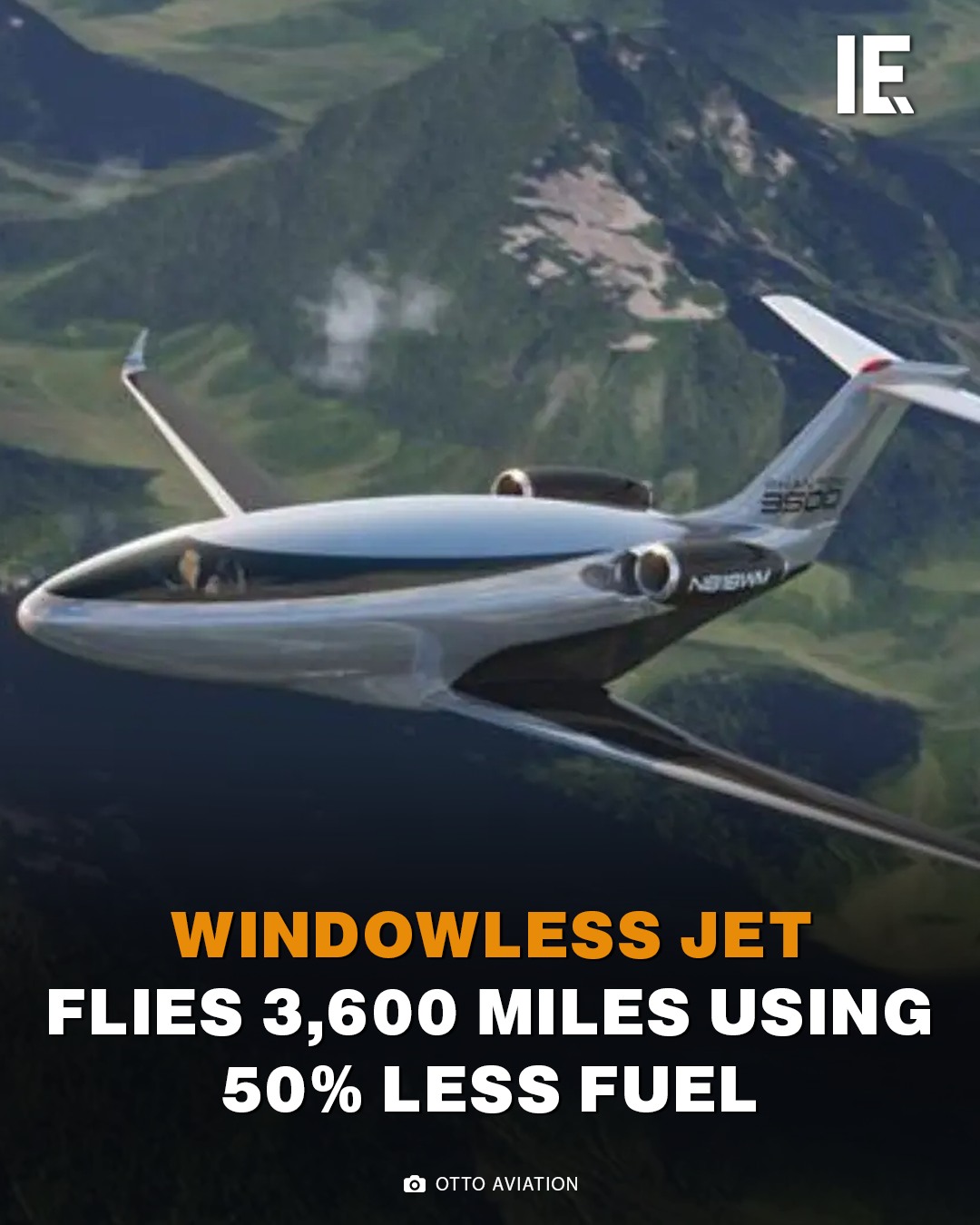 Interesting - Futuristic jet cuts fuel use by 50% with windowless ...