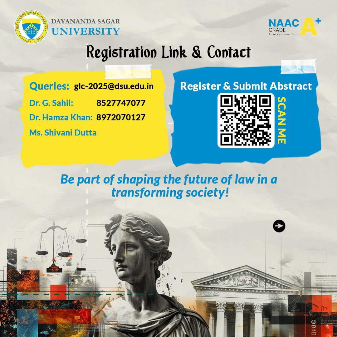 Call for Papers |... - Dayananda Sagar University-DSU | Facebook