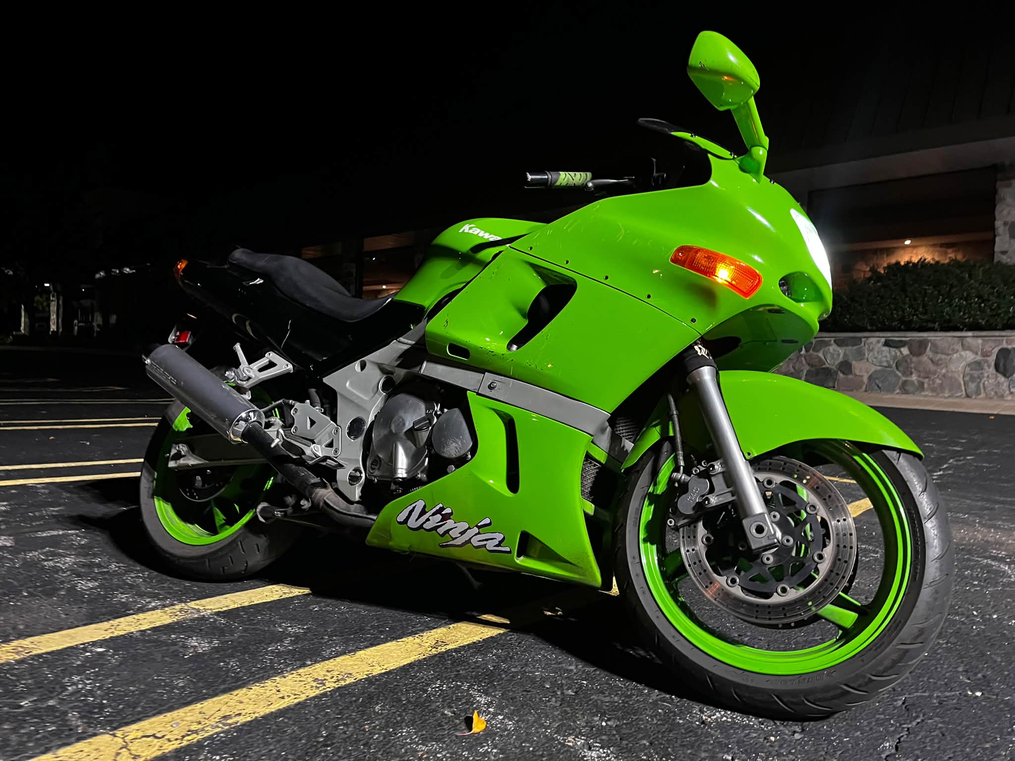 What should I know about a 1996 Kawasaki ZX600 with 14,398 miles?