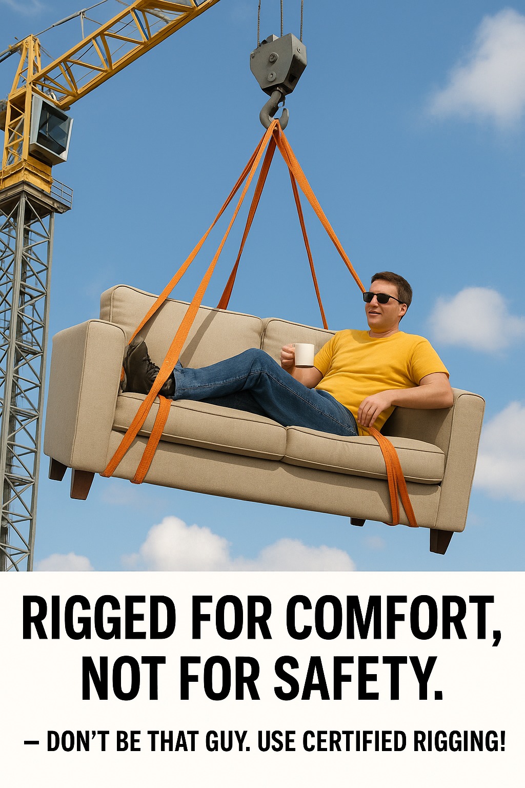 📢 Crane Rigging Safety Tip of... - All Purpose Crane Training | Facebook