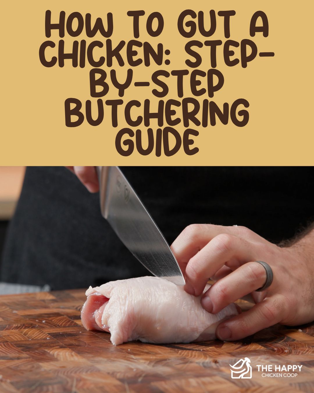 A step-by-step guide to gutting a... - The Happy Chicken Coop | Facebook