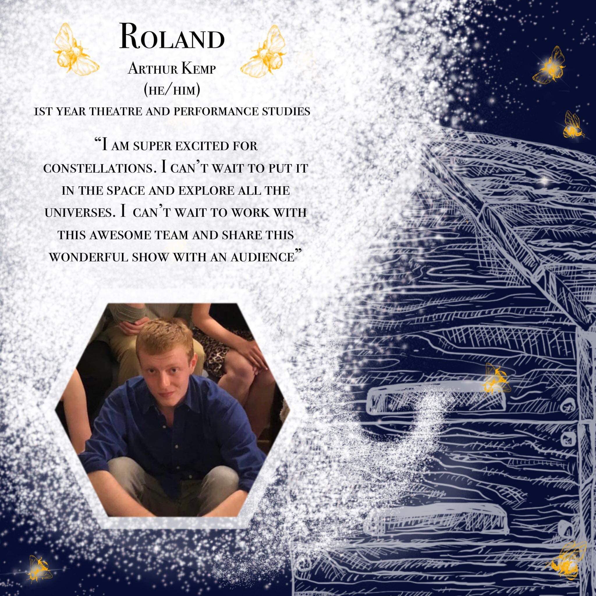 WUDS Presents: Constellations - Introducing our brilliant Roland 💫 “I ...