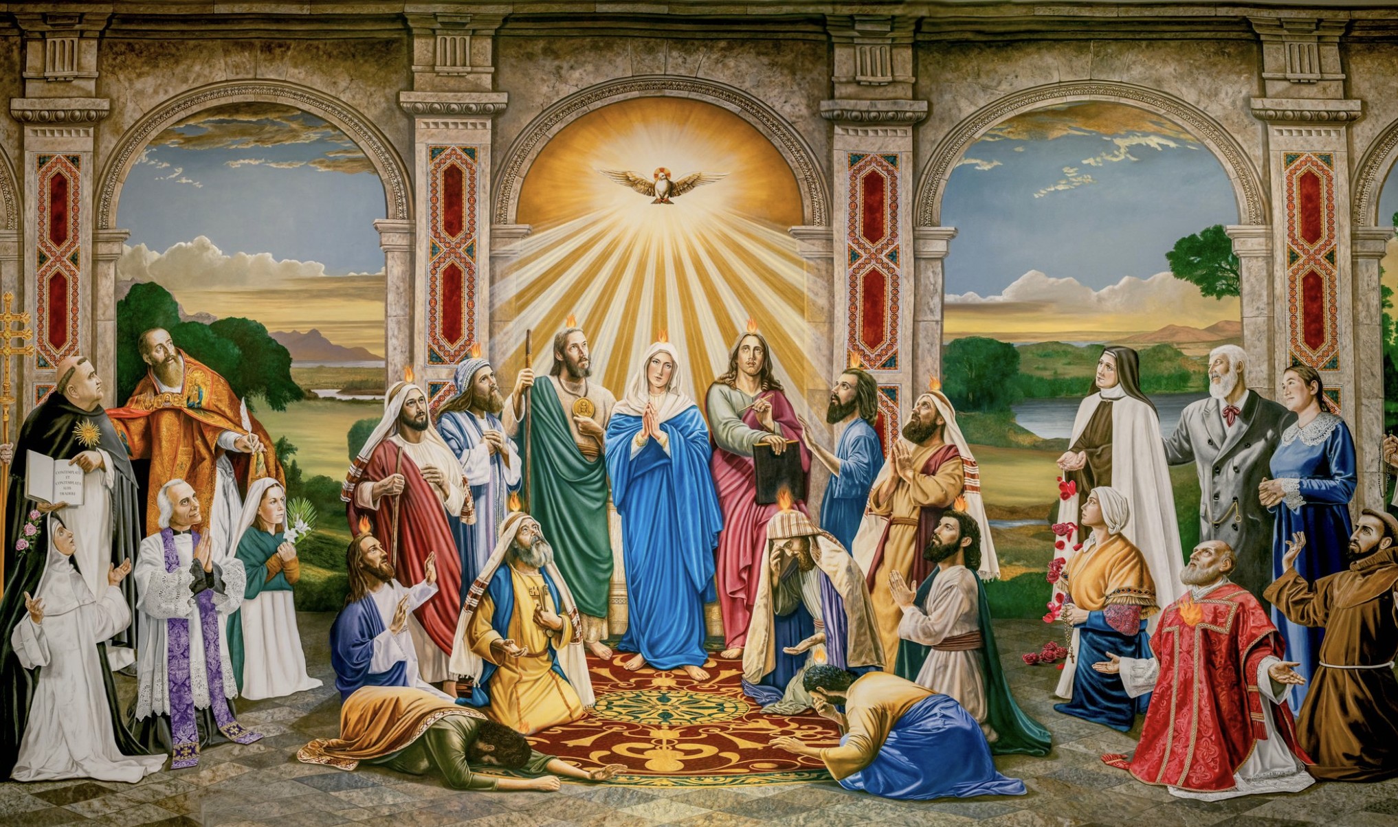 Diocese - Pentecost –Birth of the Catholic Church Founded by Jesus ...