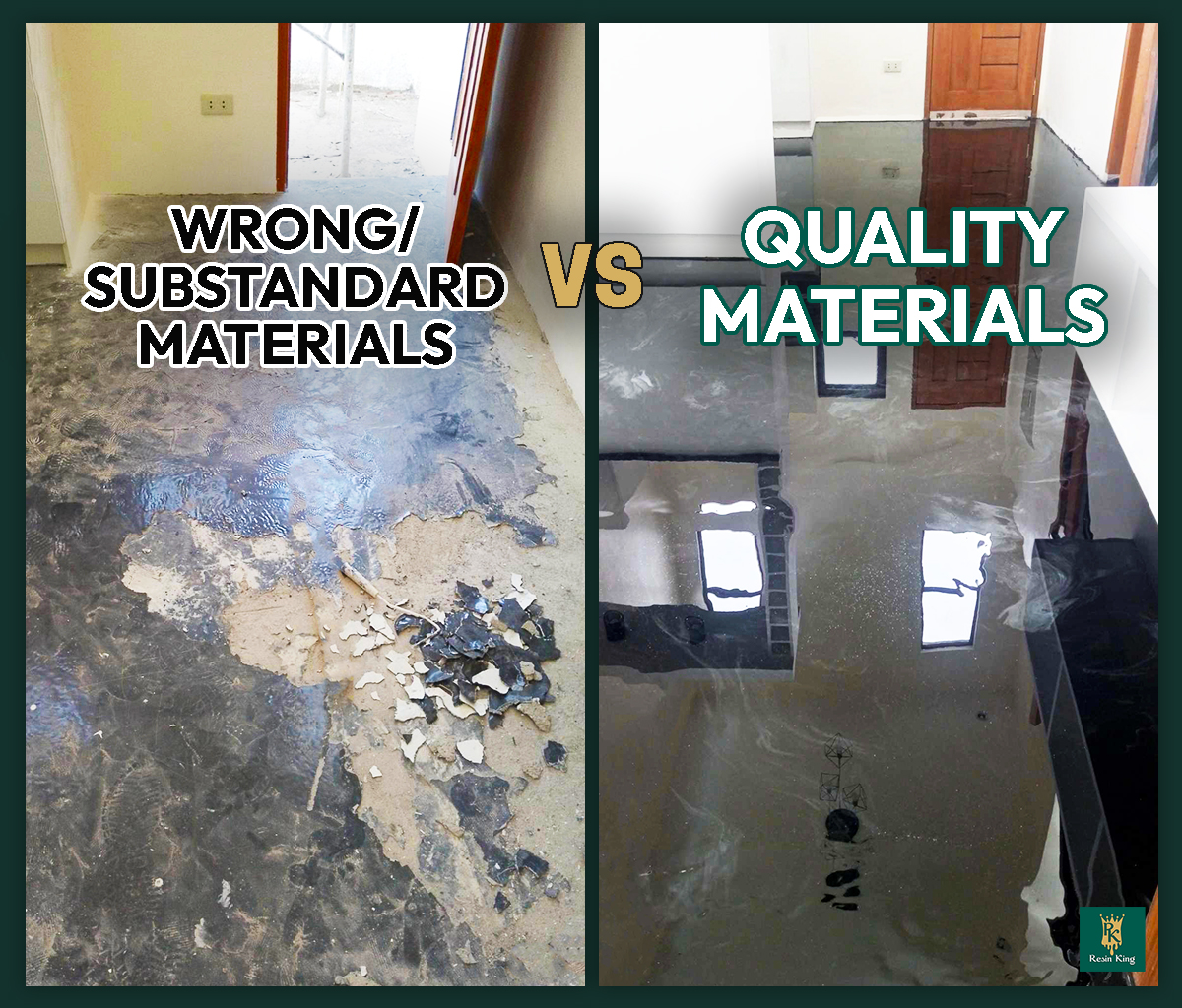 Resin King - 👑 Avoid using the wrong materials! Epoxy...