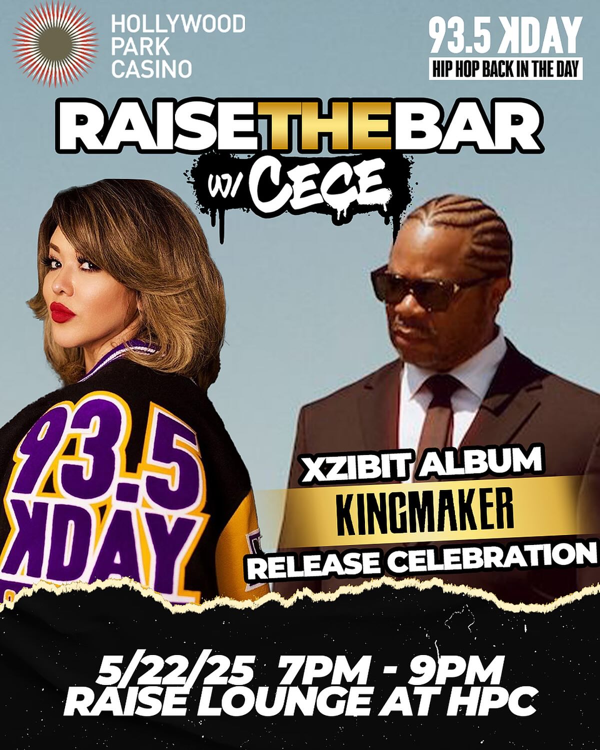 🎤 Xzibit's pullin' up to Hollywood Park Casino! Celebrate the