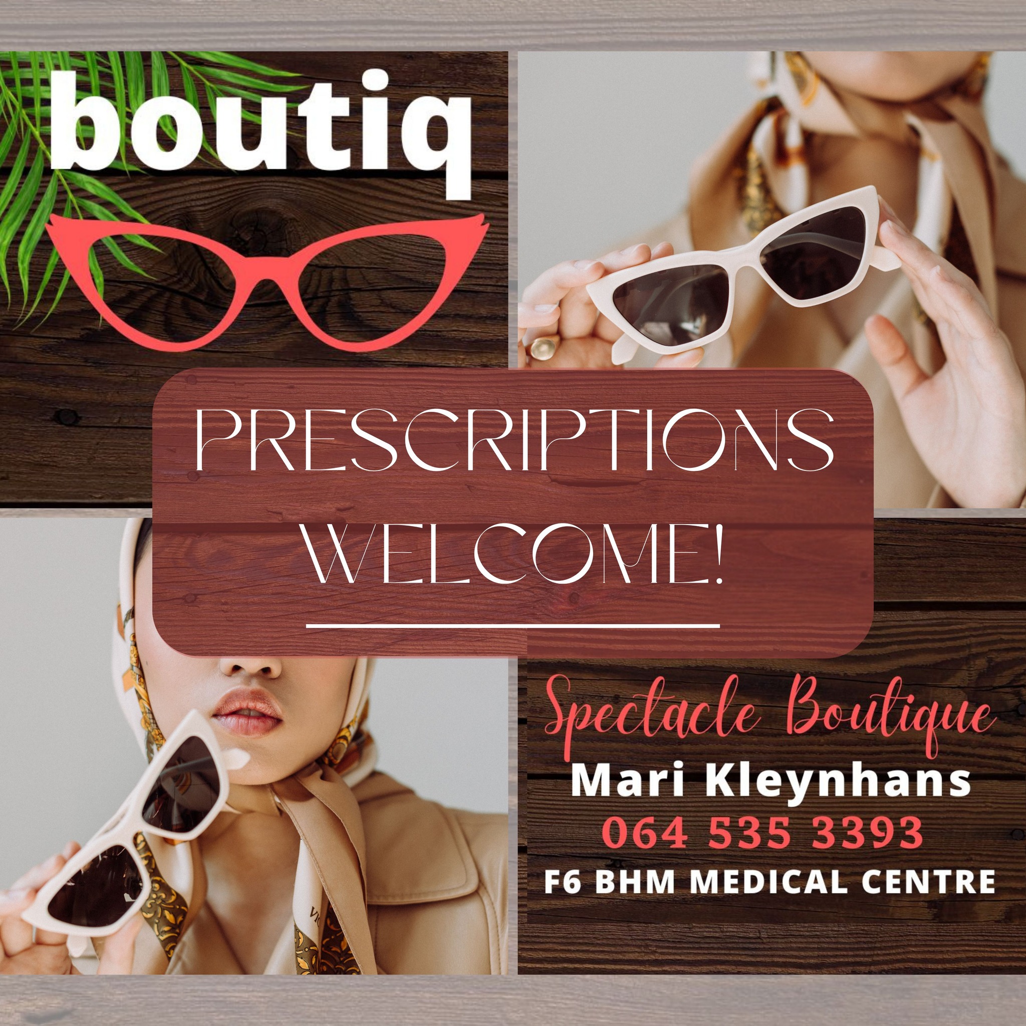 Mari - 🔹 Mari Kleynhans Spectacle Boutique – Perfect Glasses, Perfect ...