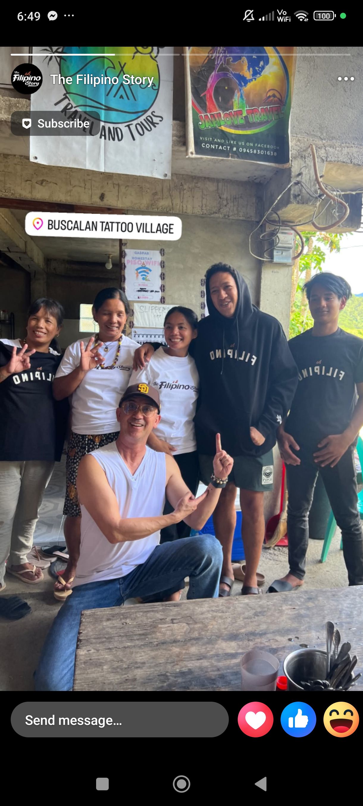 Buscalan - Thank you @The Filipino story and the team for staying with ...