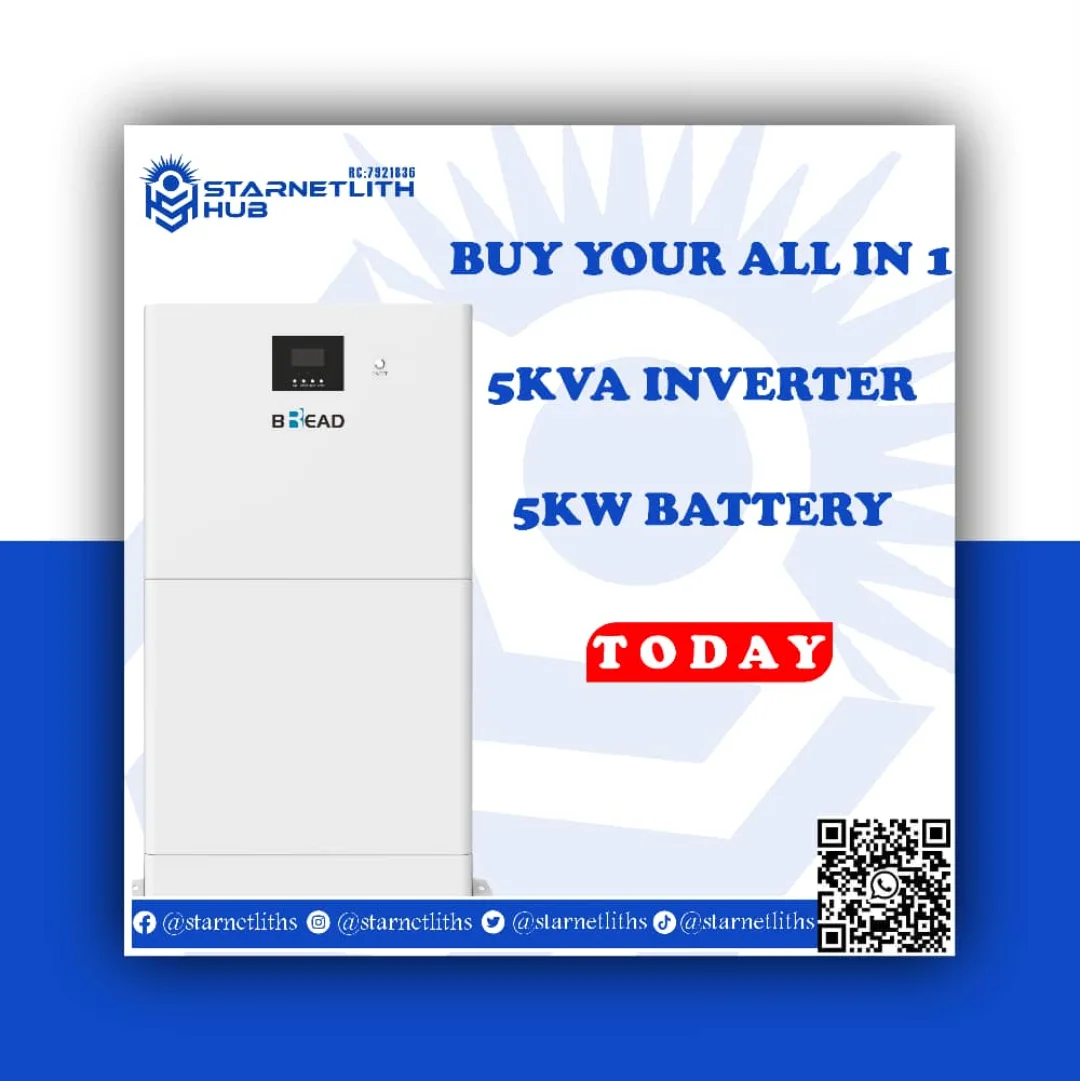 Starnetliths - Our all in 1 kit is now available 5kva inverter 5kw ...