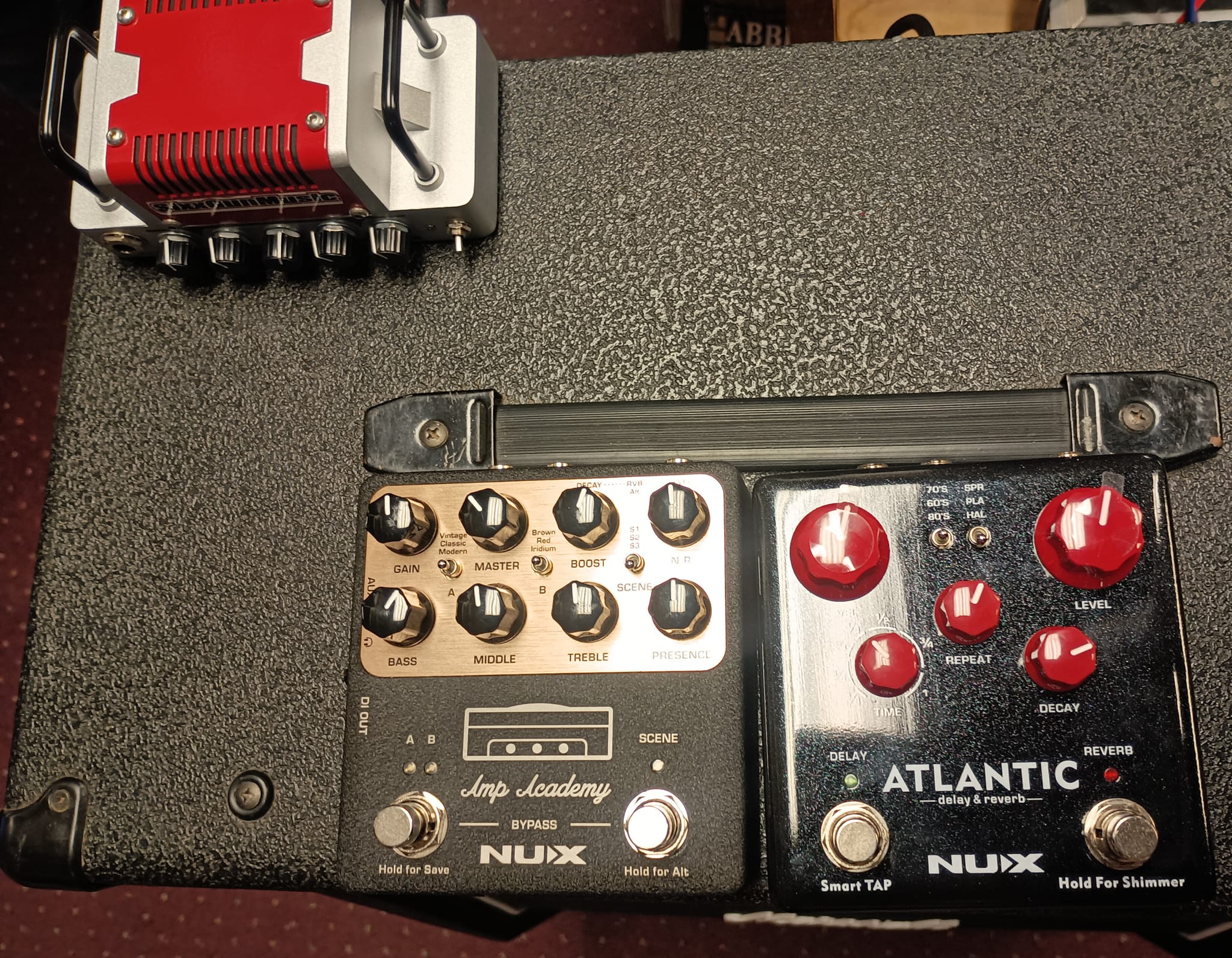 Here's a closer look at the cold brew from coffee shop pedals. I'm