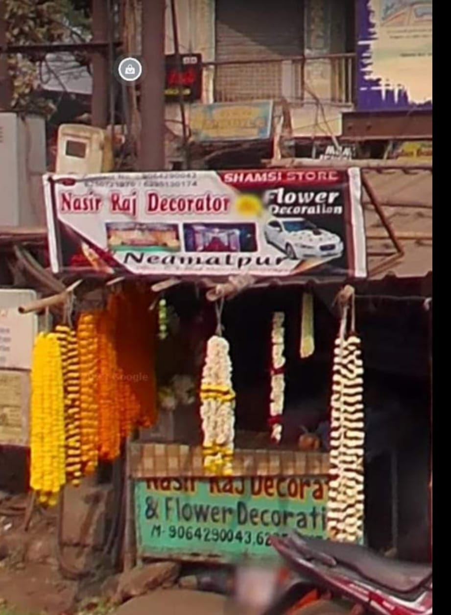 Nasir Raj flower decoration | Asansol