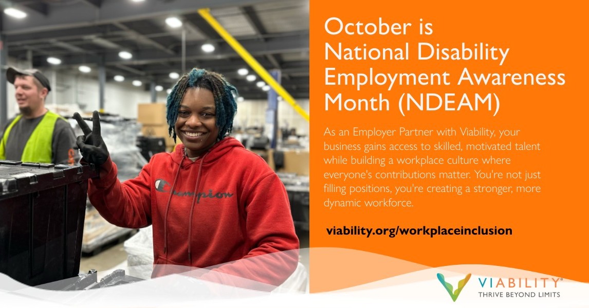 Viability - October is National Disability Employment Awareness Month ...