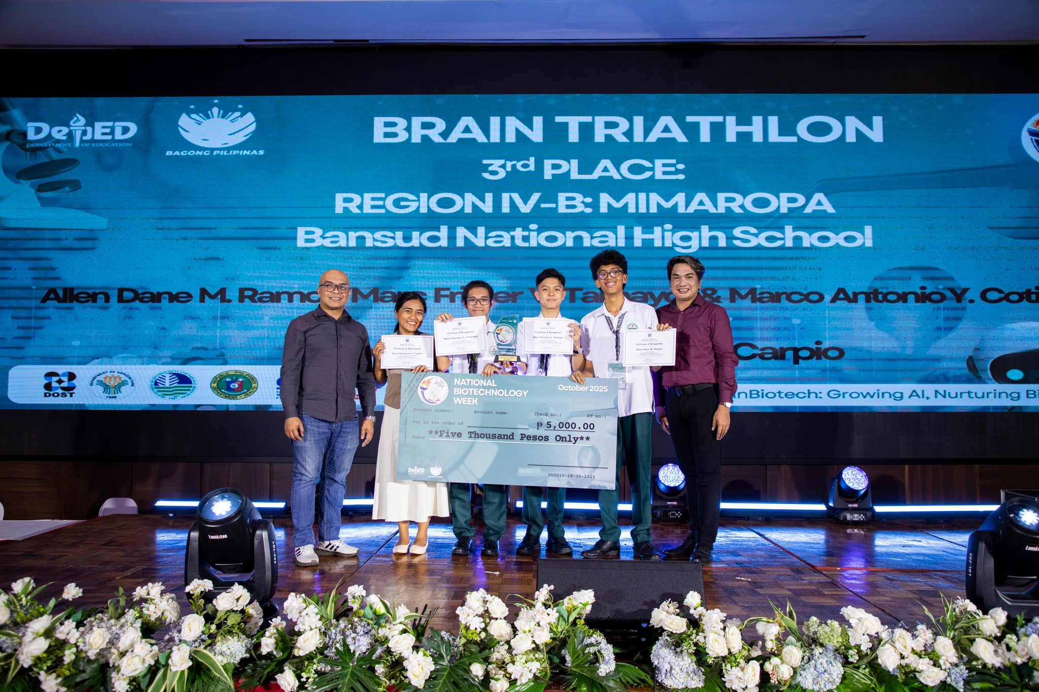 🧠 Congratulations to the... - National Biotechnology Week | Facebook