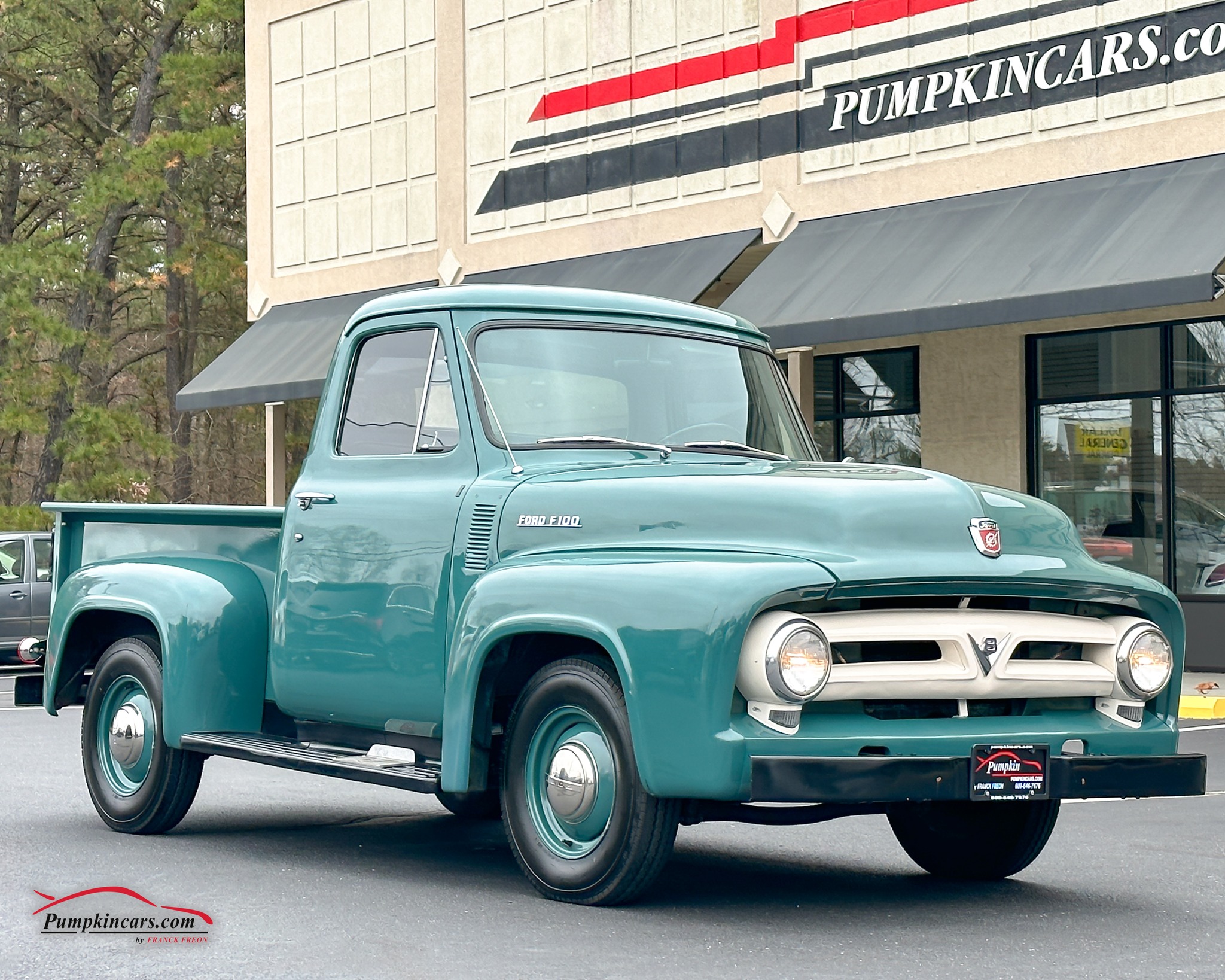 1953 Ford F-100 50th anniversary edition with flathead V8