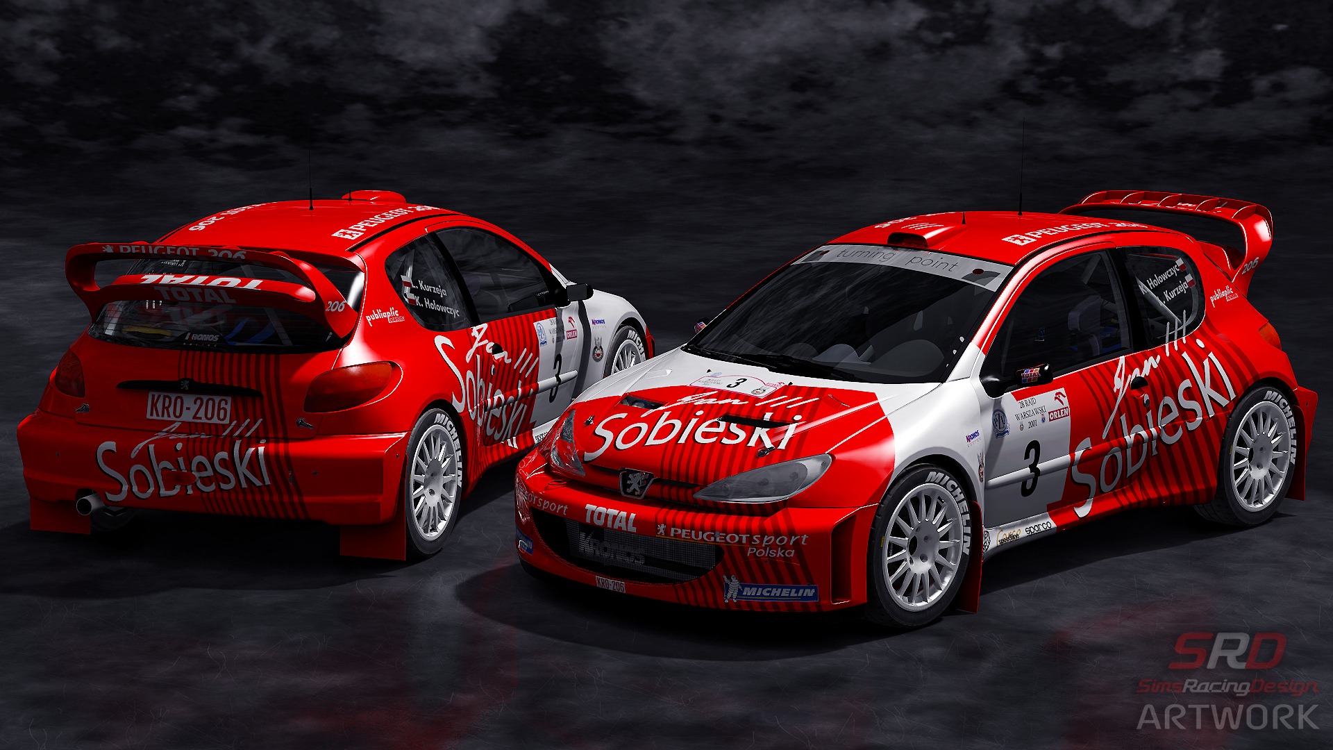 This is the iconic Peugeot 206... - SRD - Sim's Racing Design