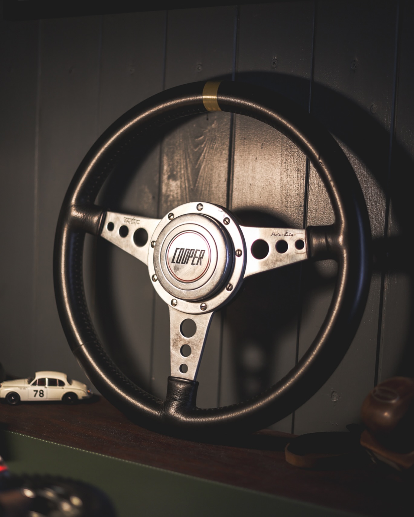 Moto-Lita John Cooper Signature steering wheel on eBay!