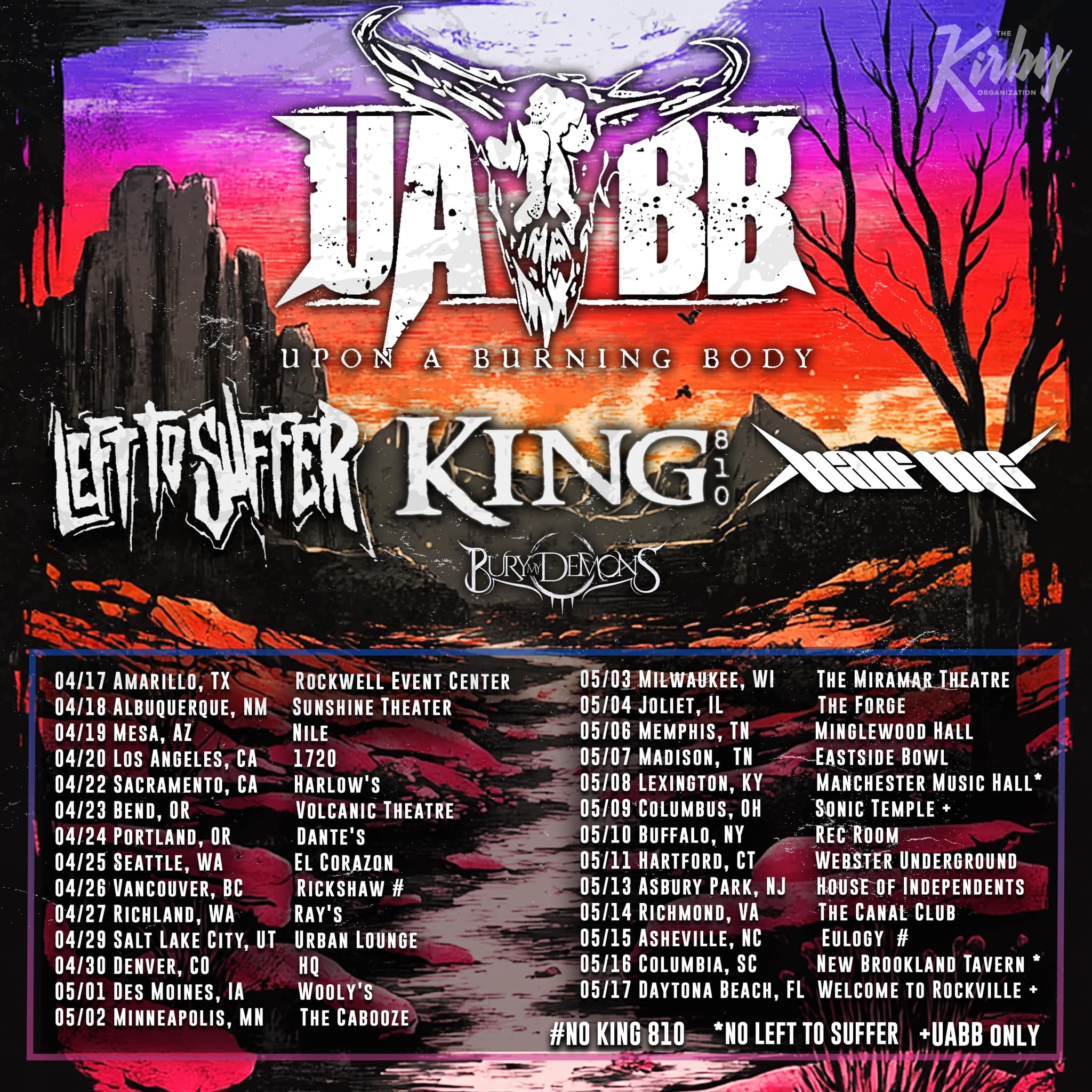 💥 Clutch will be playing ABQ at Sunshine Theater April 27th on