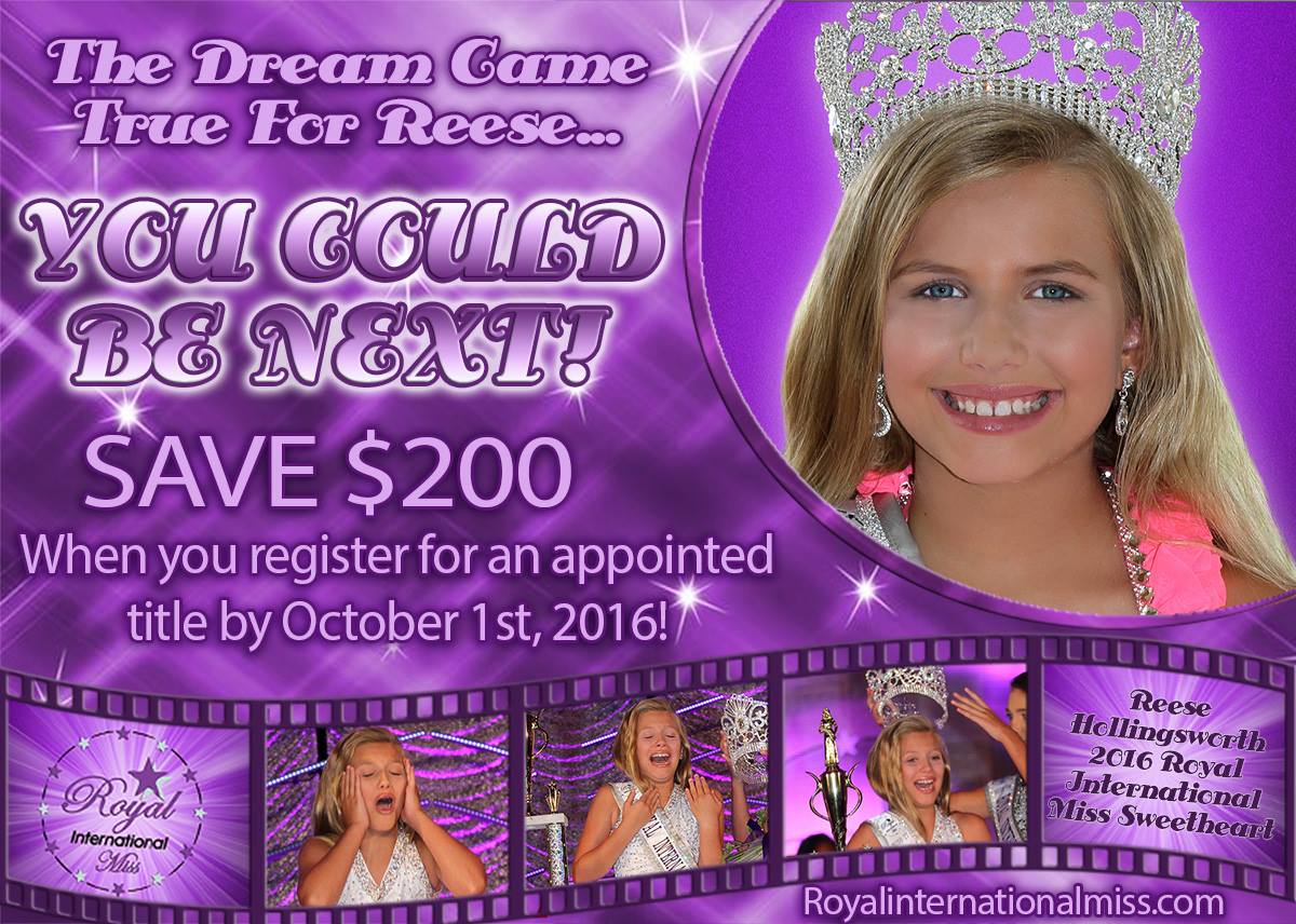 Royal International Miss Scholarship Program