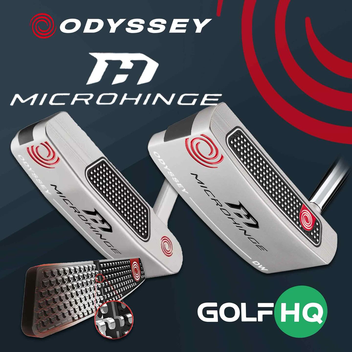 Golf - New Odyssey Microhinge Microhinge Double Wide is on trend with ...