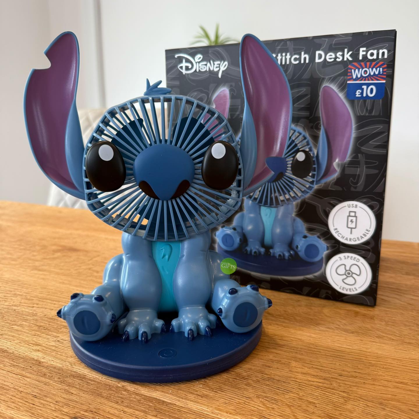WOW this NEW Disney Stitch Desk Fan from B&M looks way better out