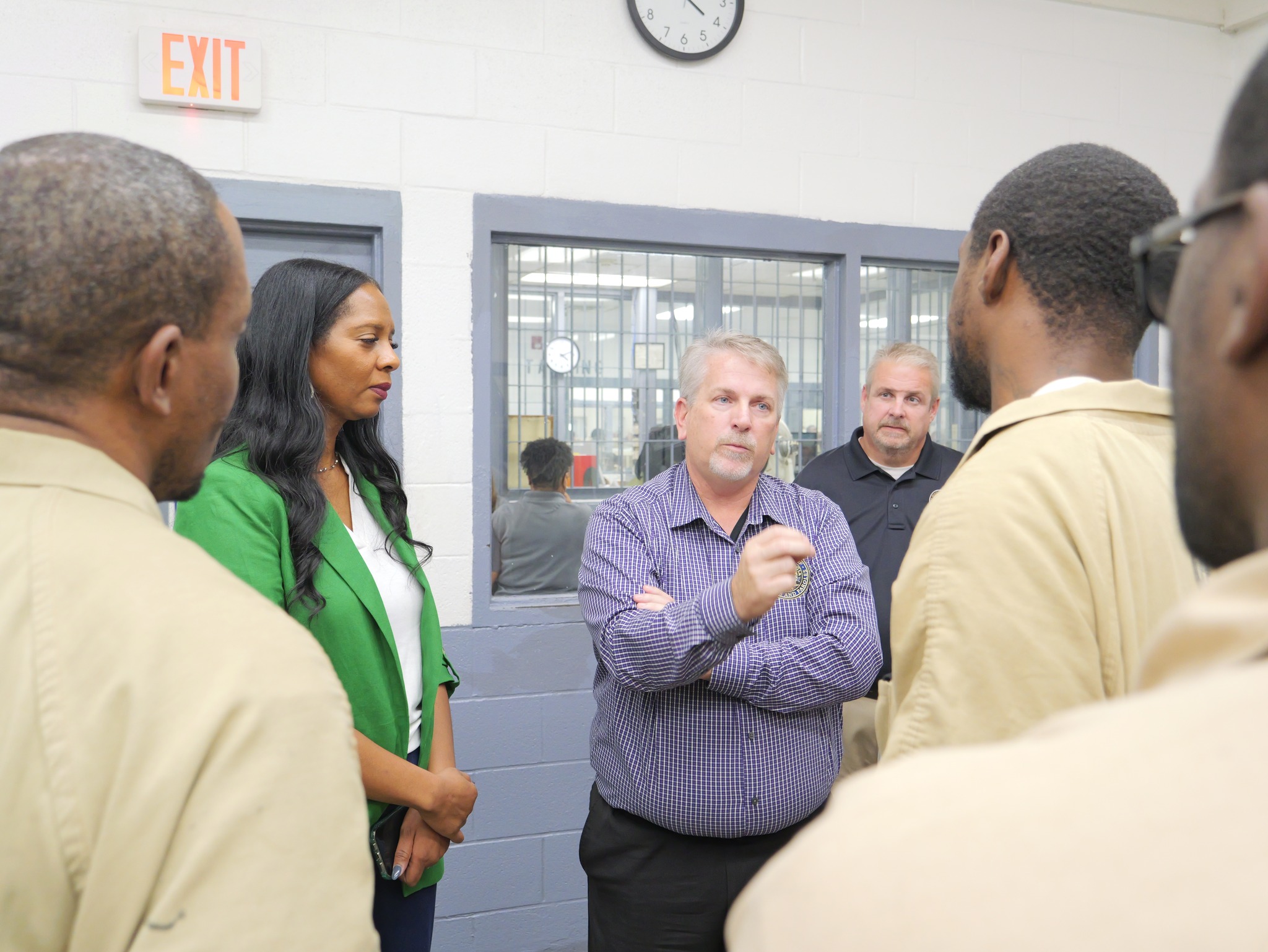 Georgia - Executive Director of Parole Chris Barnett at the Patten ...