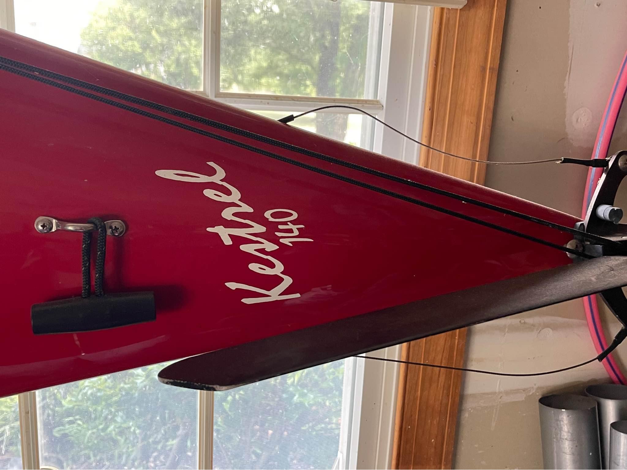 14 ft w/rudder (43lbs) hybrid composite kestrel current designs ...