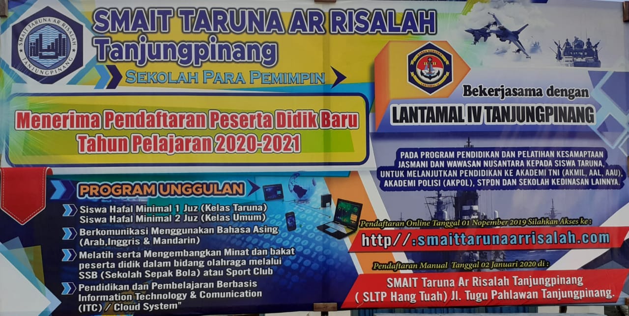 SMAIT Taruna Ar Risalah Tanjungpinang | Tanjungpinang