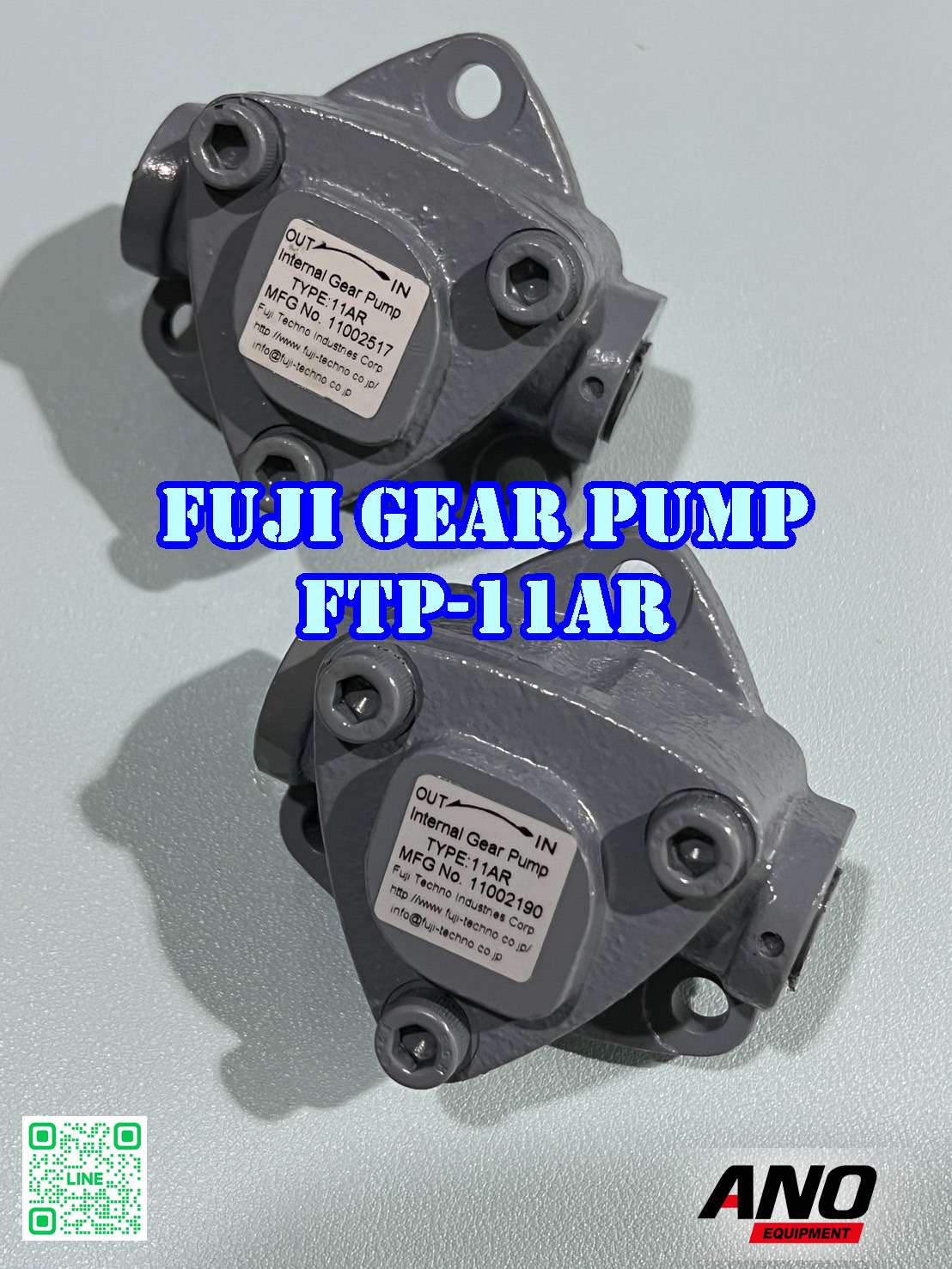 FU... - FUJI GEAR PUMP Trochoid pump เกียร์ปั๊ม ปั๊มไฮดรอลิกส์