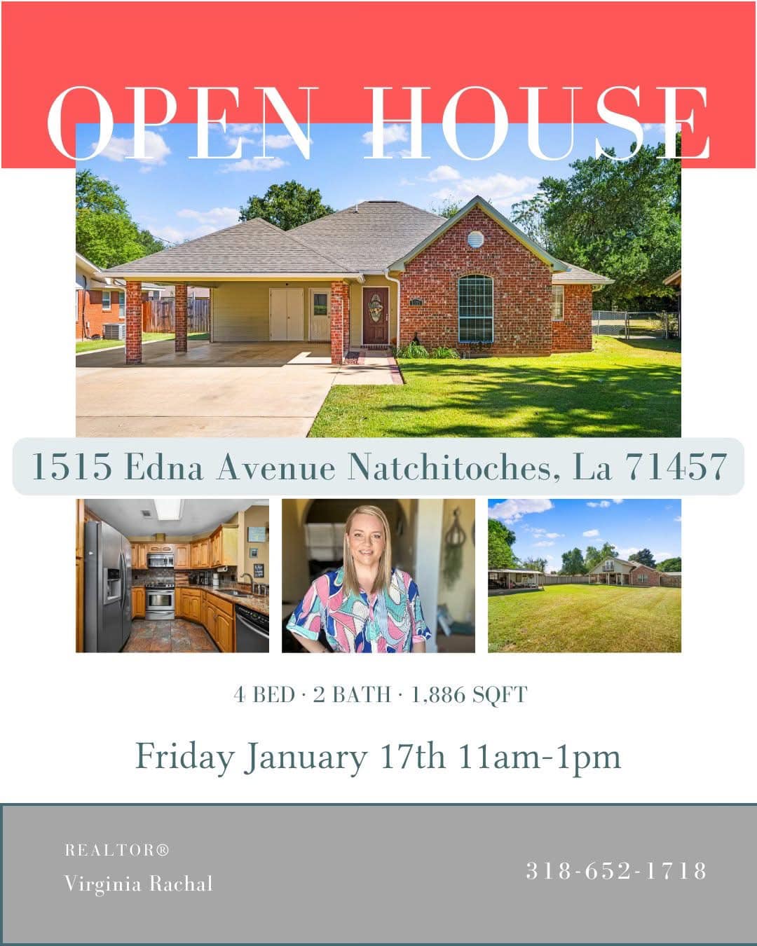 Virginia George Rachal, Realtor | Alexandria LA