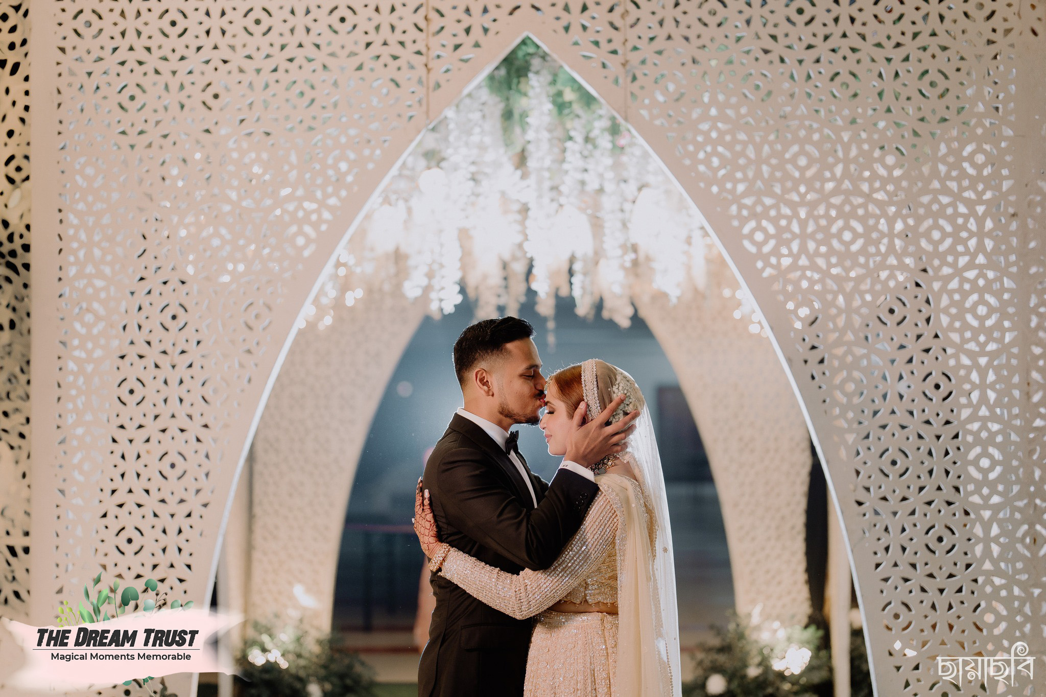 The Dream - Risha & Fahim || Wedding Reception Design & Decor by: The ...