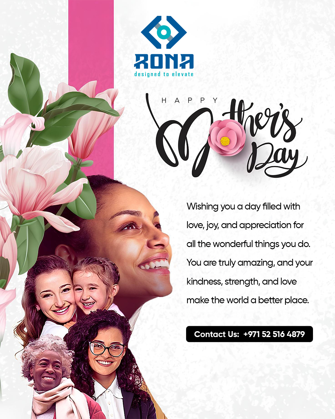 Rona - This Mother’s Day, Let’s Celebrate the Women Who Lift Us Higher ...