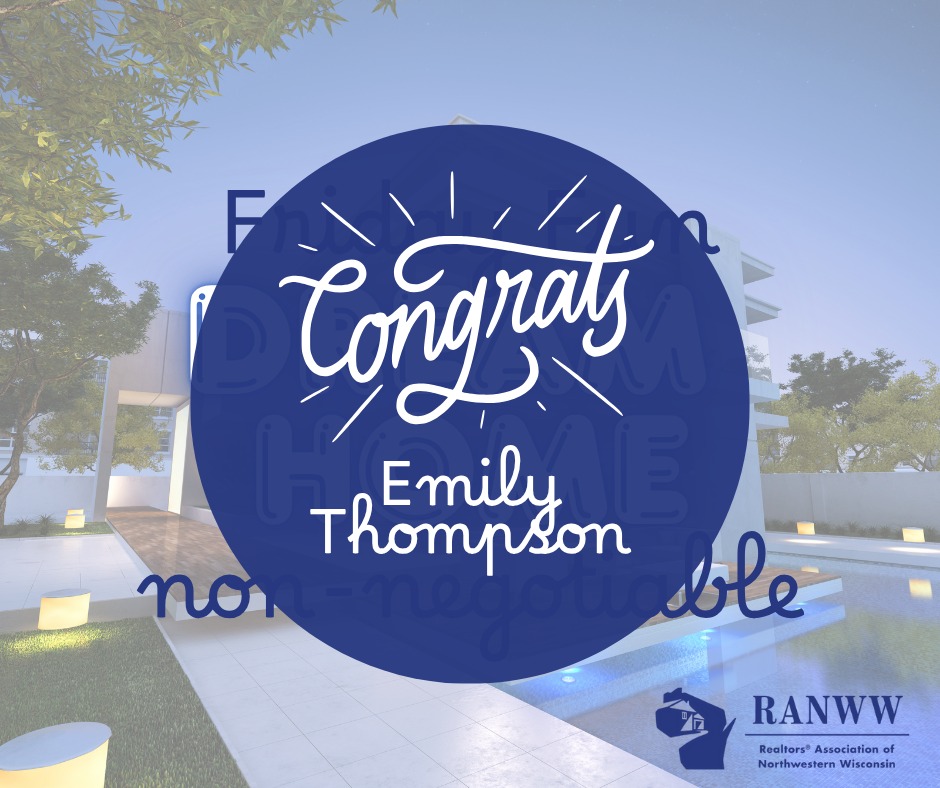 🎉 𝐖𝐞 𝐡𝐚𝐯𝐞 𝐚... - REALTORS® Association of Northwestern WI | Facebook