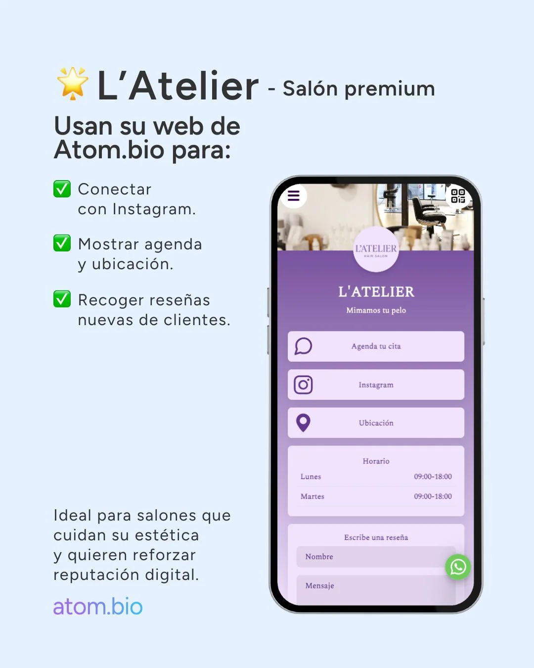 App atom bio
